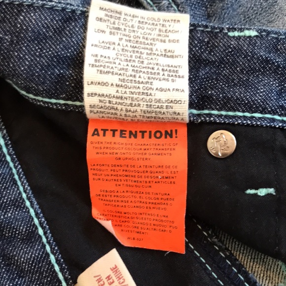 Parasuco button fly denim jeans with grommets. Size 28 - Picture 13 of 15